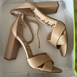 Sam Edelman block heel sandal- brand new
